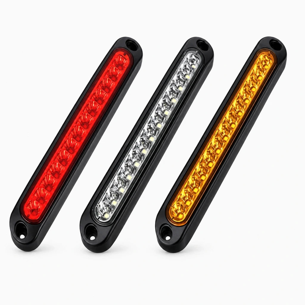 Barre led pour voiture fine et discrète, feu de position et signal d'avertissement de virage
