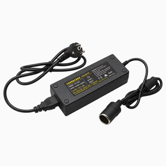 Adaptateur secteur allume cigare convertissant prise murale 220V en sortie 12V pour accessoires automobiles