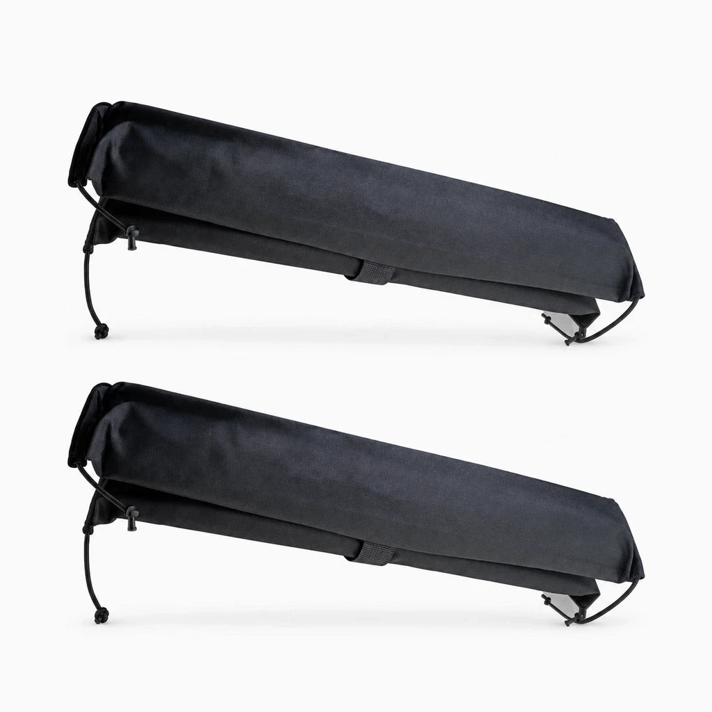 Protecteurs en tissu résistant pour barres de toit voiture, amortissant chocs et vibrations lors du transport