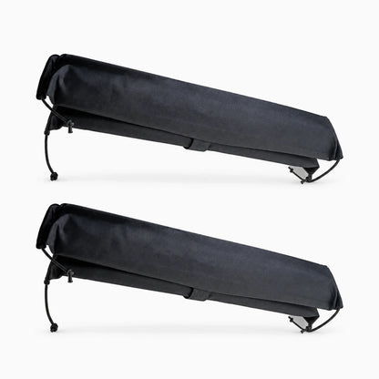 Protecteurs en tissu résistant pour barres de toit voiture, amortissant chocs et vibrations lors du transport