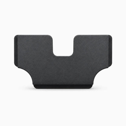 Boîte de rangement voiture noire avec compartiments pour cartes de fidélité et tickets, lot de 2