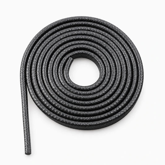 Caoutchouc protection porte voiture noir adhésif en rouleau de 10 mètres