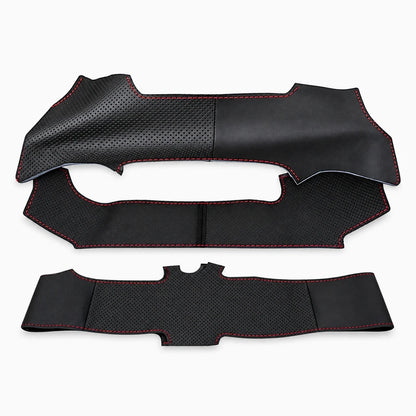Accessoire intérieur automobile cuir véritable, améliore la prise en main et confort de conduite