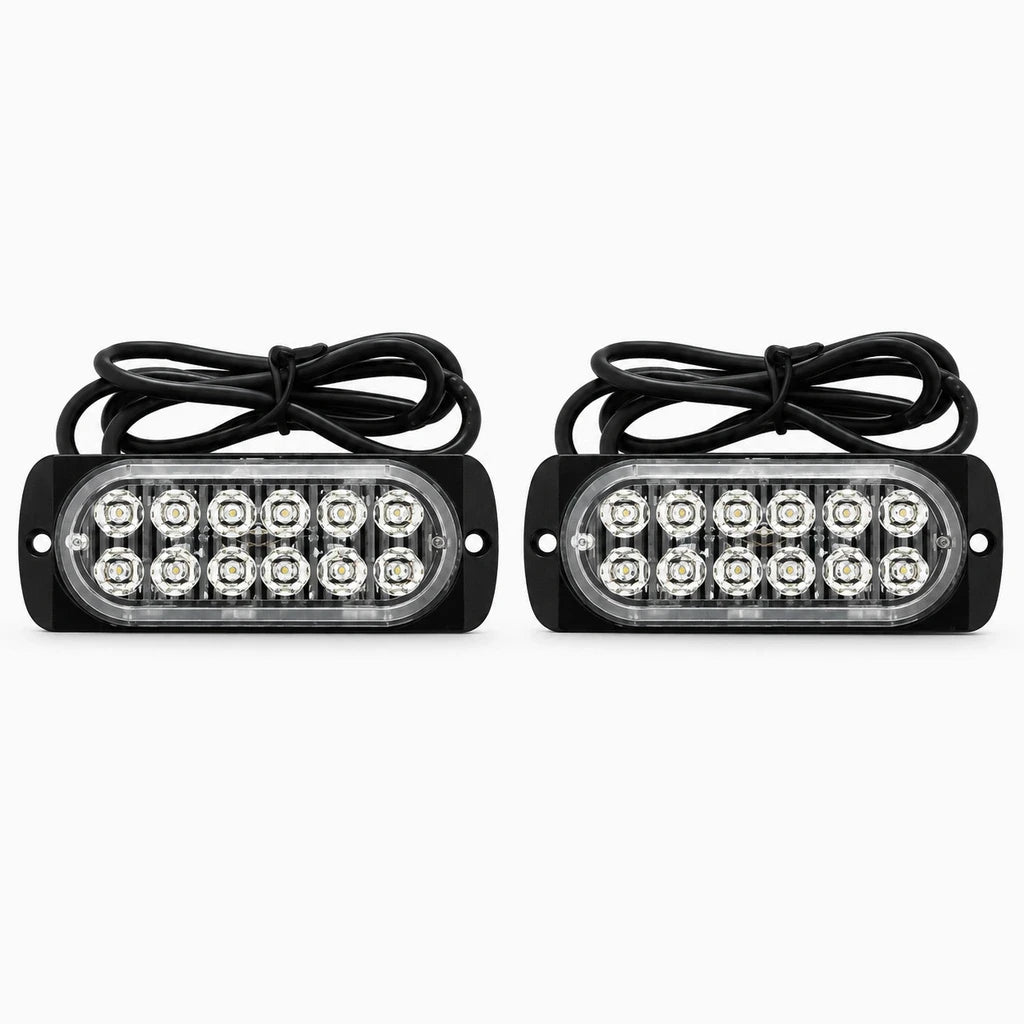 Feu arrière LED rouge intense pour signalisation de freinage automobile