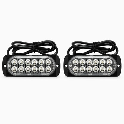 Feu arrière LED rouge intense pour signalisation de freinage automobile