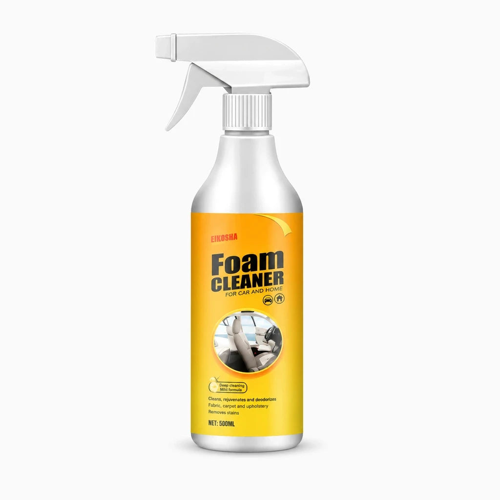 Nettoyant siège voiture en vaporisateur, formule sans eau pour tissu et cuir