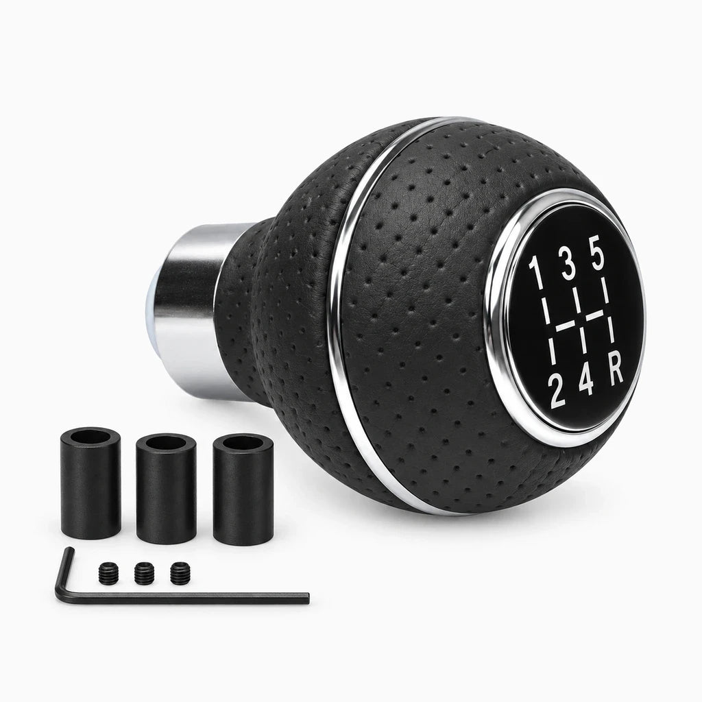 Levier de boîte manuelle équipé d'un pommeau tuning, style personnalisé habitacle