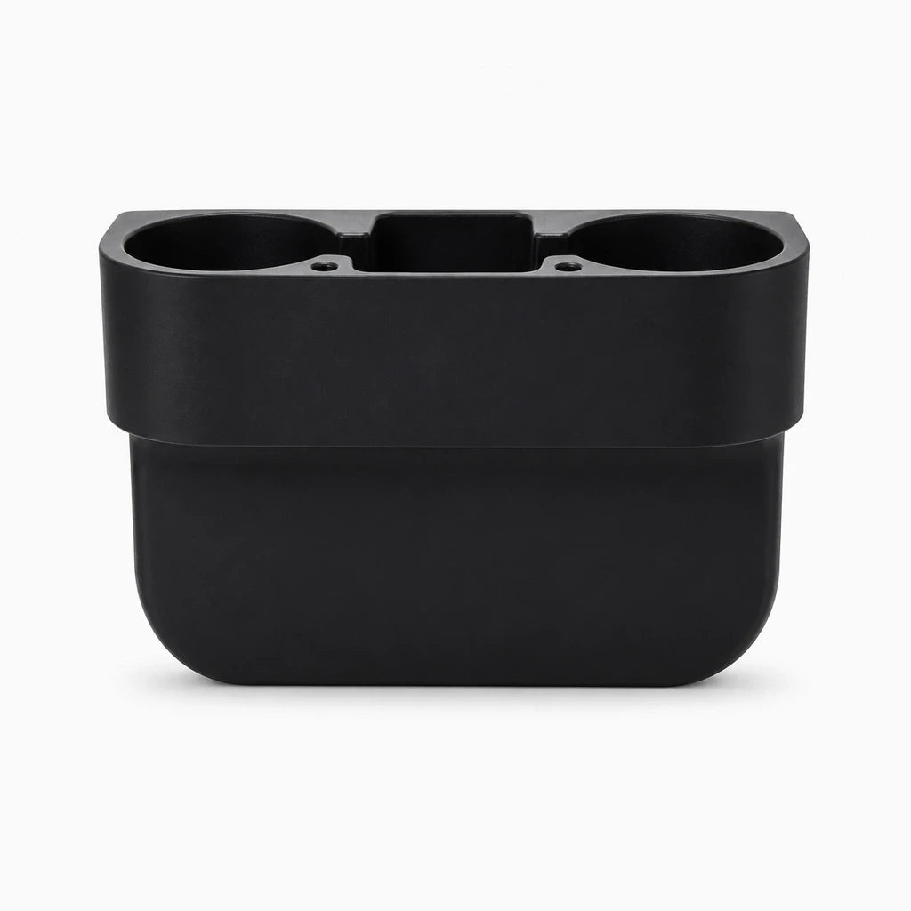 Porte gobelet pour voiture avec rangement compact pour accessoires