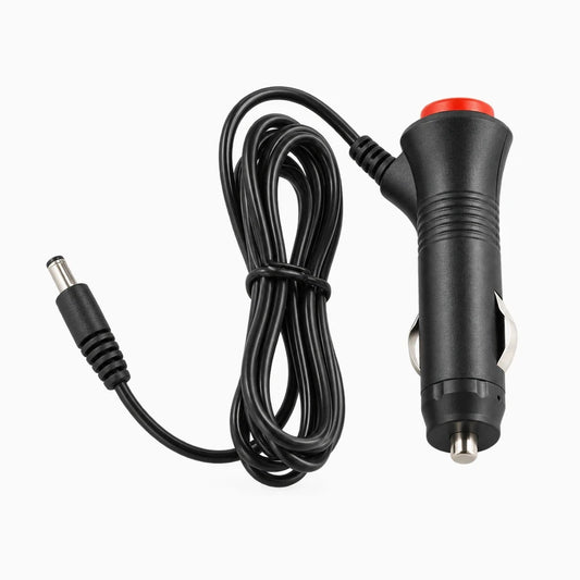 Câble allume-cigare 12V avec connecteur DC mâle 5.5mm pour véhicule