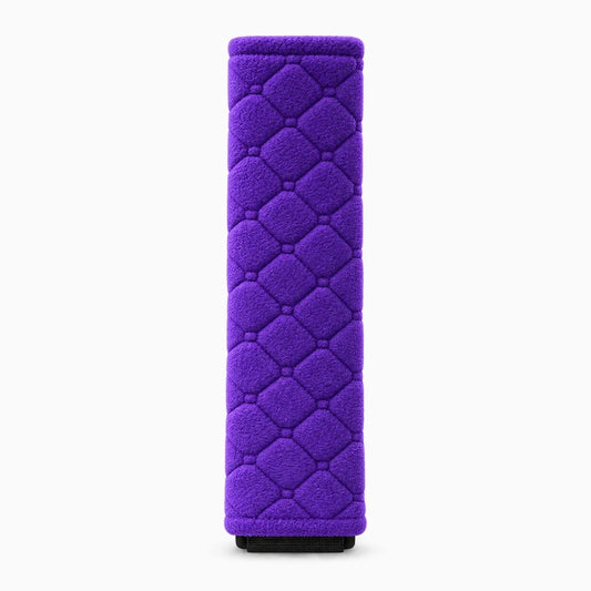 Protège ceinture voiture en velours doux enveloppant la sangle de sécurité