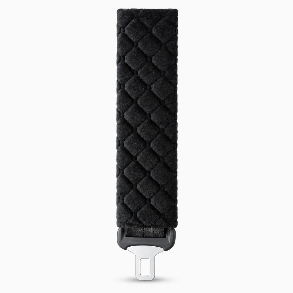 Housse protège ceinture auto réglable épousant confortablement l'épaule du conducteur
