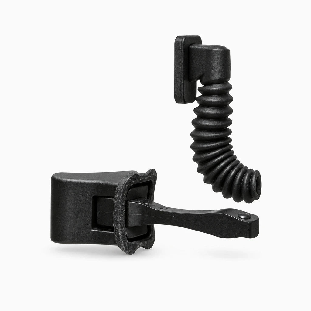 Ensemble de 8 protections de portière auto à clipsage direct sur le contour de serrure