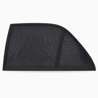 Rideau pare soleil voiture à mailles fines bloquant les rayons UV tout en maintenant la ventilation