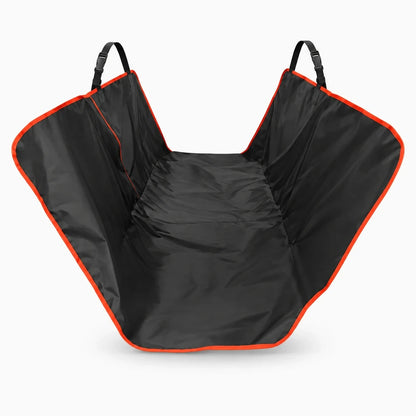 Siège pour chien voiture installé sur banquette arrière, tissu protecteur anti-poils et griffures