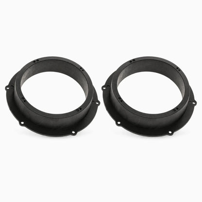 Espaceur d'installation pour système audio automobile, détail des nervures de fixation