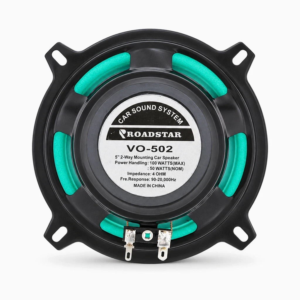 Subwoofer voiture 5 pouces avec conception coaxiale pour graves amplifiés