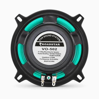 Subwoofer voiture 5 pouces avec conception coaxiale pour graves amplifiés