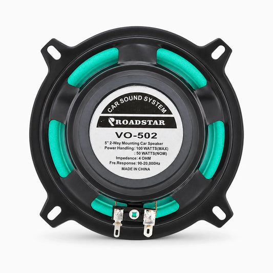 Subwoofer voiture 5 pouces avec conception coaxiale pour graves amplifiés