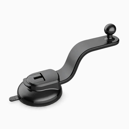 Ventouse support téléphone voiture avec rotule 360° et bras pliable pour rangement compact