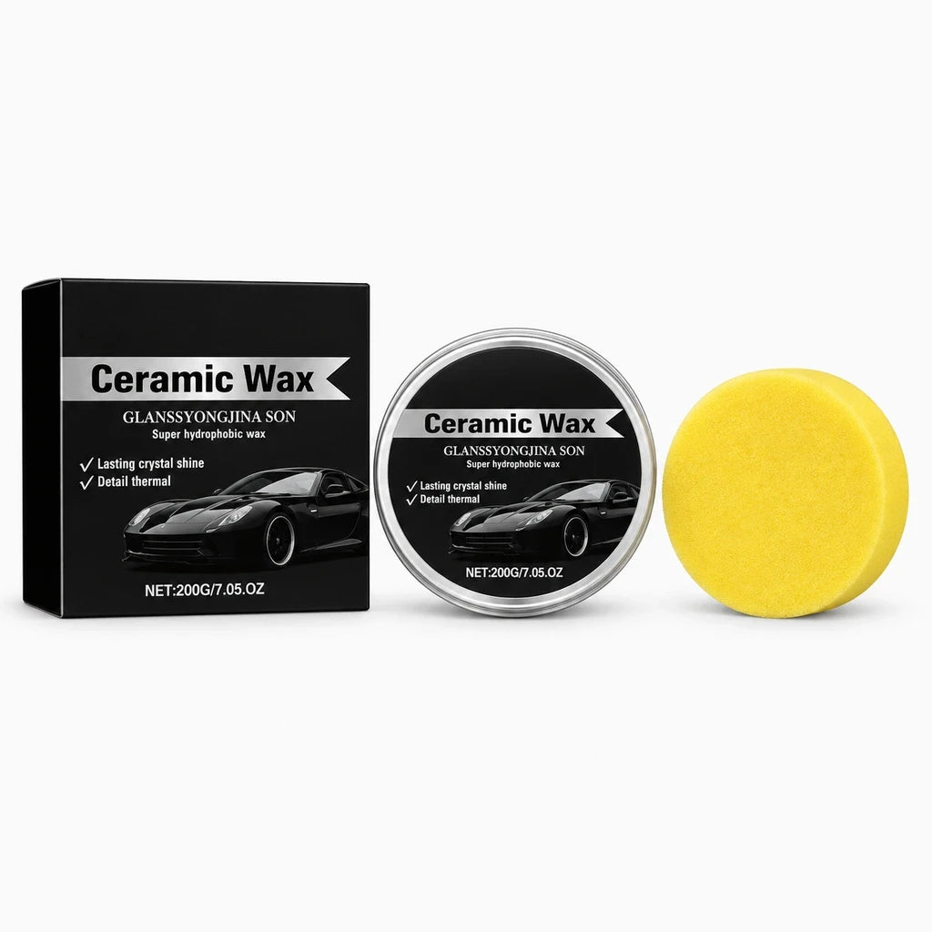 Traitement voiture céramique appliqué sur peinture, finition protectrice et éclatante